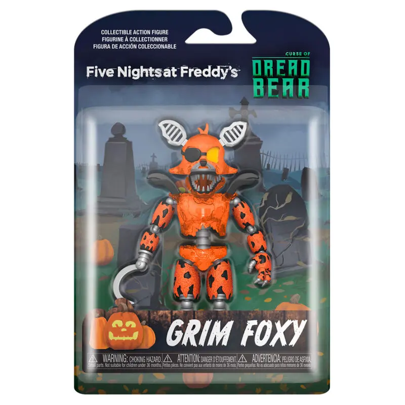 Five Nights at Freddy's Dreadbear Akcijska figura Grim Foxy 13 cm fotografija izdelka