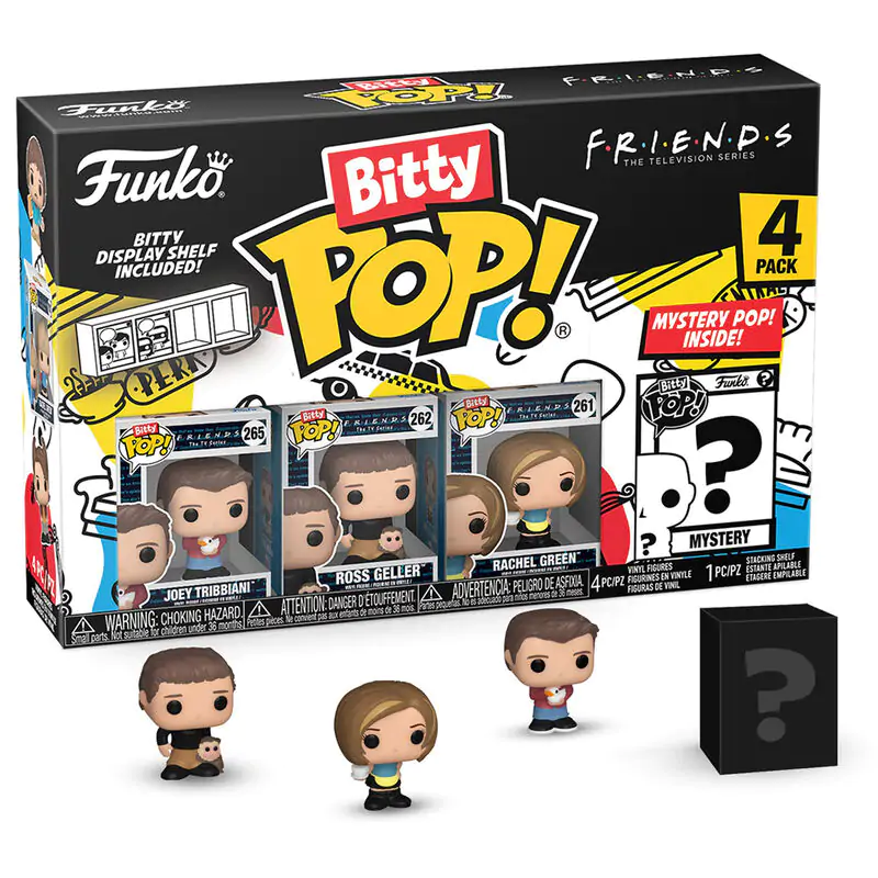 Blister 4 figure Bitty POP Friends Joey fotografija izdelka