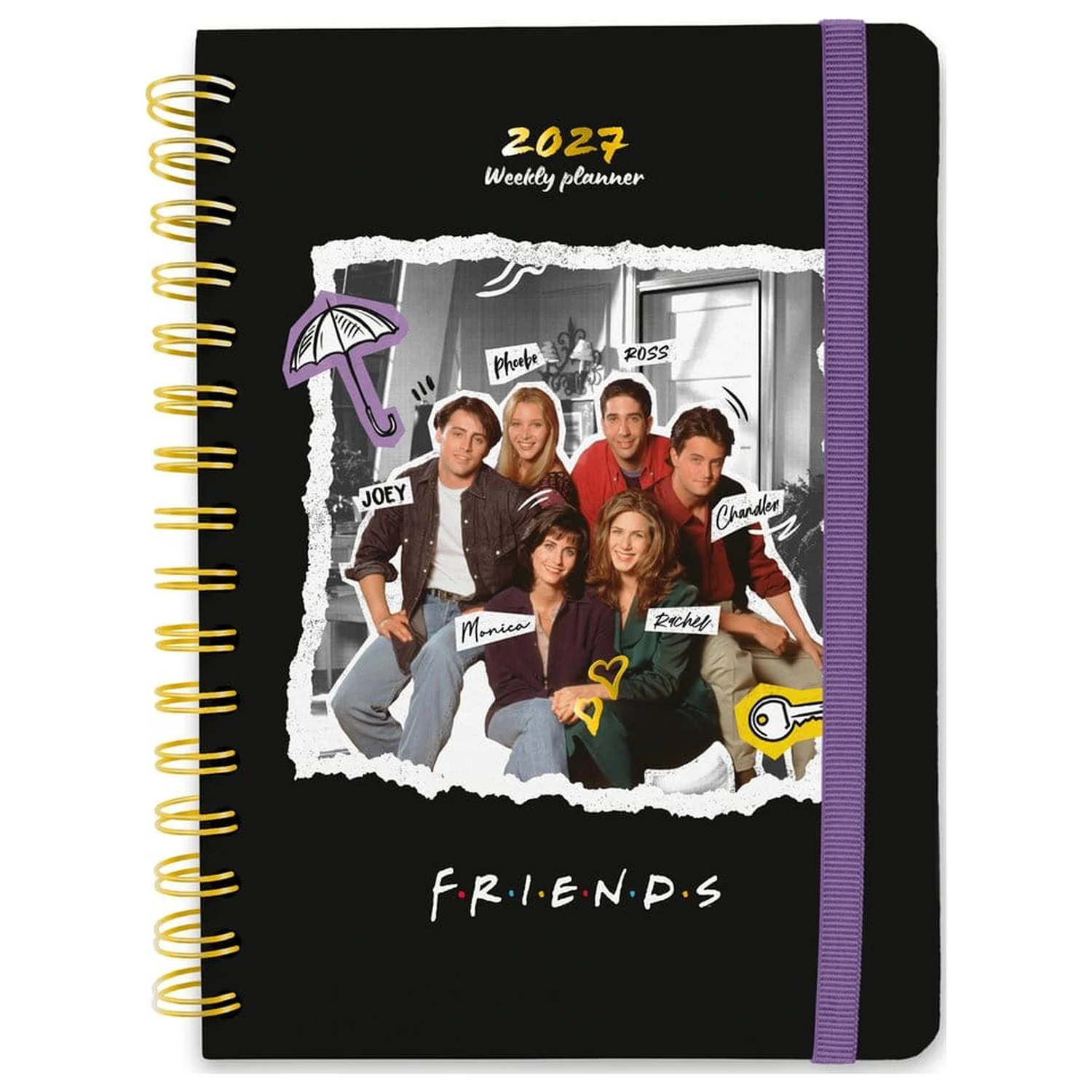 Friends celoletni planer 2027 A5 fotografija izdelka