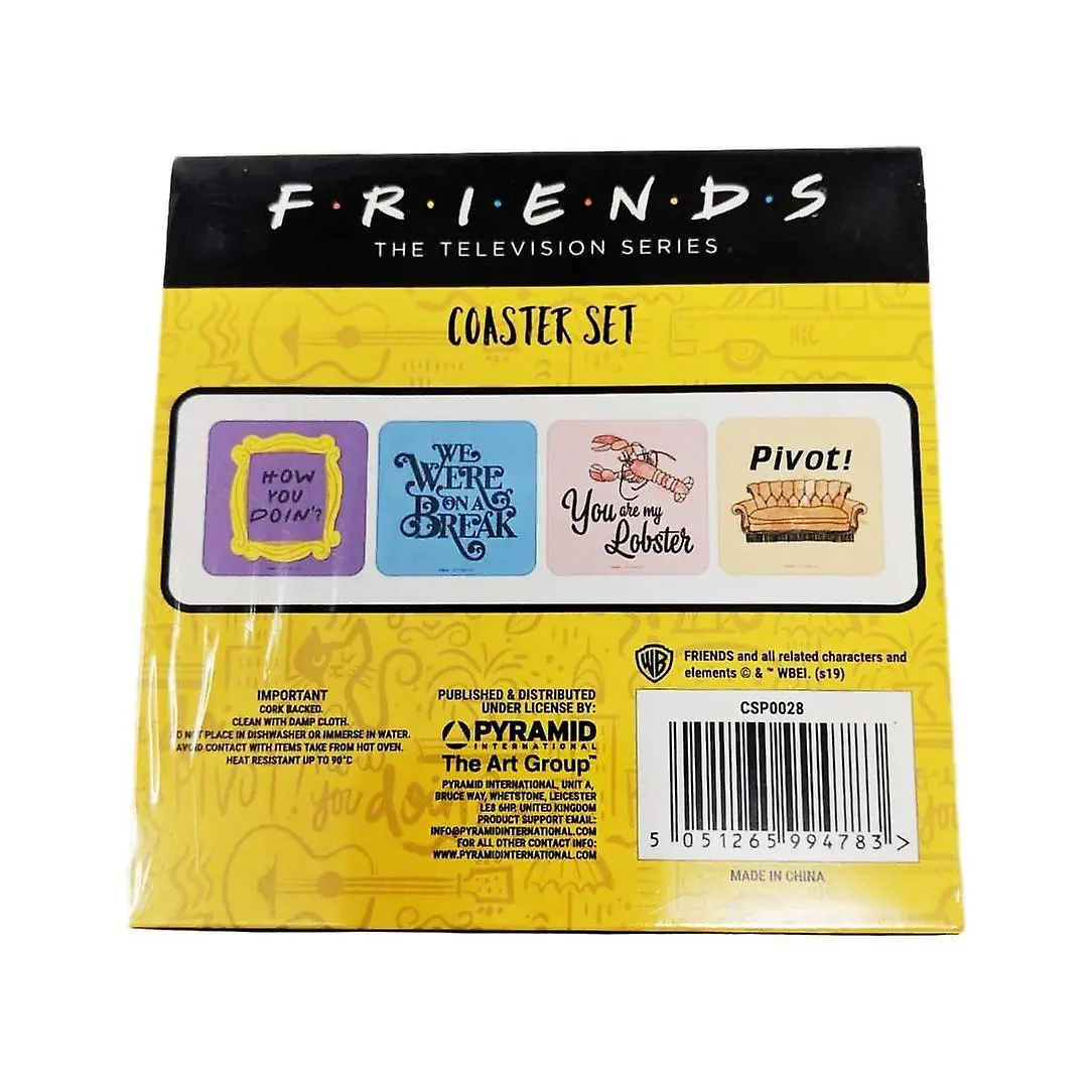 Podstavki Friends 4-Pack Quotes fotografija izdelka