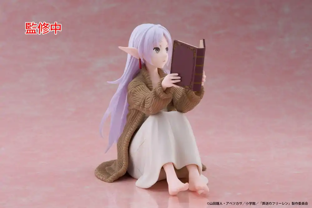 Frieren: Beyond Journey's End PVC Kip Desktop Cute Figure Frieren Roomwear Ver. 13 cm fotografija izdelka