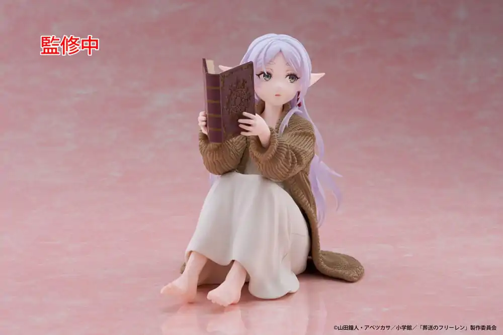 Frieren: Beyond Journey's End PVC Kip Desktop Cute Figure Frieren Roomwear Ver. 13 cm fotografija izdelka