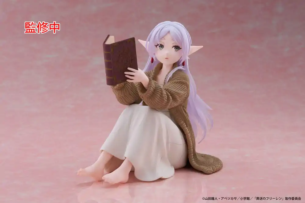 Frieren: Beyond Journey's End PVC Kip Desktop Cute Figure Frieren Roomwear Ver. 13 cm fotografija izdelka