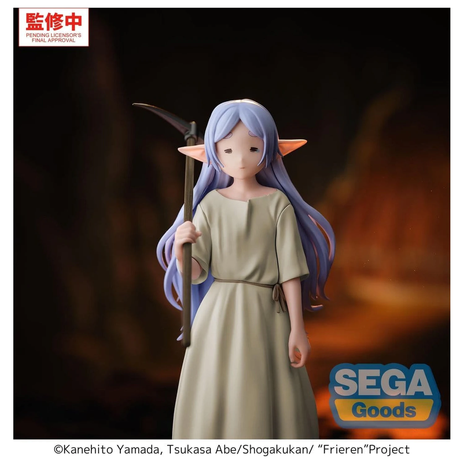 Frieren: Beyond Journey´s End High Premium PVC Figura Frieren - I Am Forced to Slave Away in the Mines for Three Centuries 18 cm fotografija izdelka