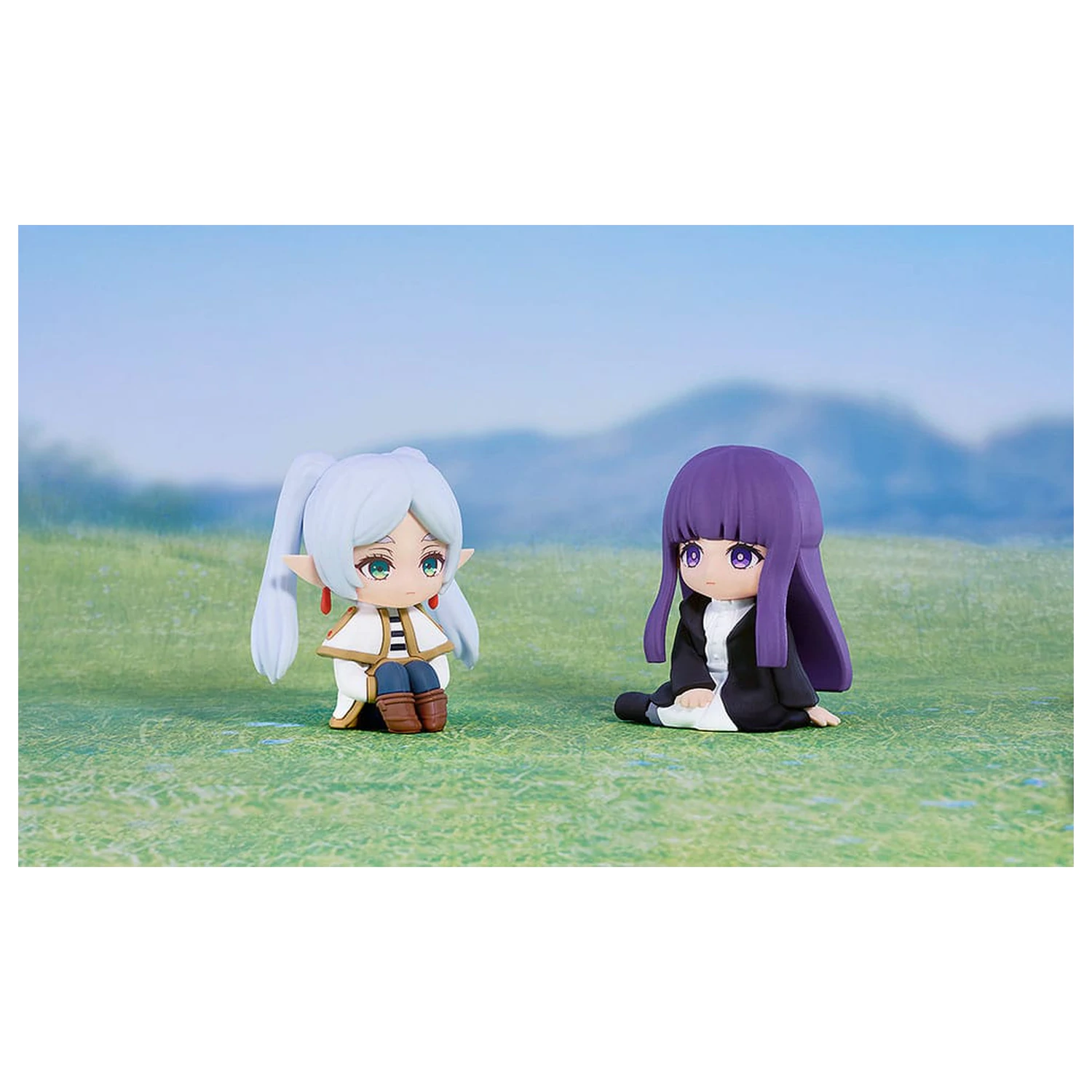 Frieren: Beyond Journey´s End Gumijasta maskota Nendroid Plus Mini figura Frieren 8 cm fotografija izdelka