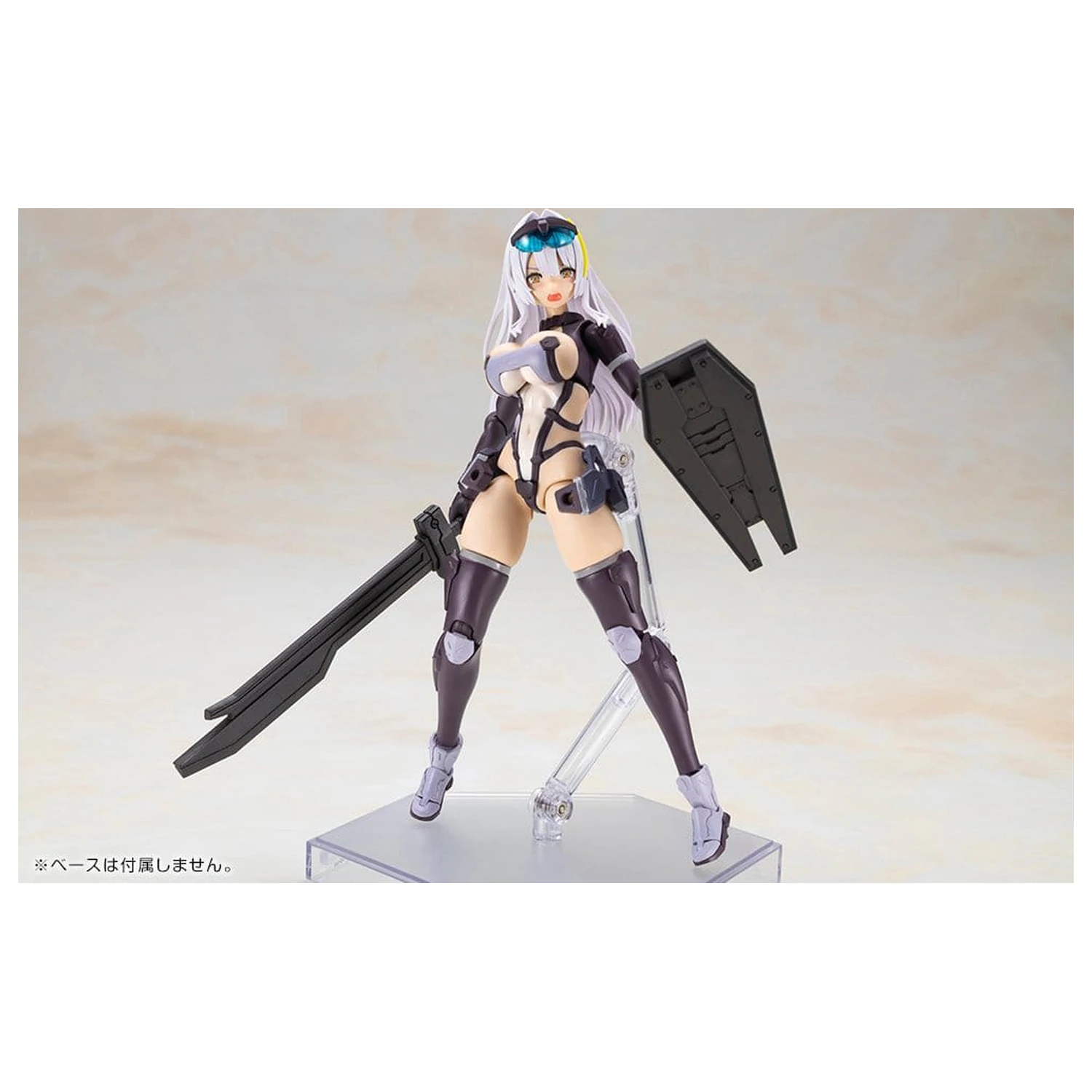 Front Mission Plastic Model Non Zenith Girl Gray Ver. 16 cm fotografija izdelka