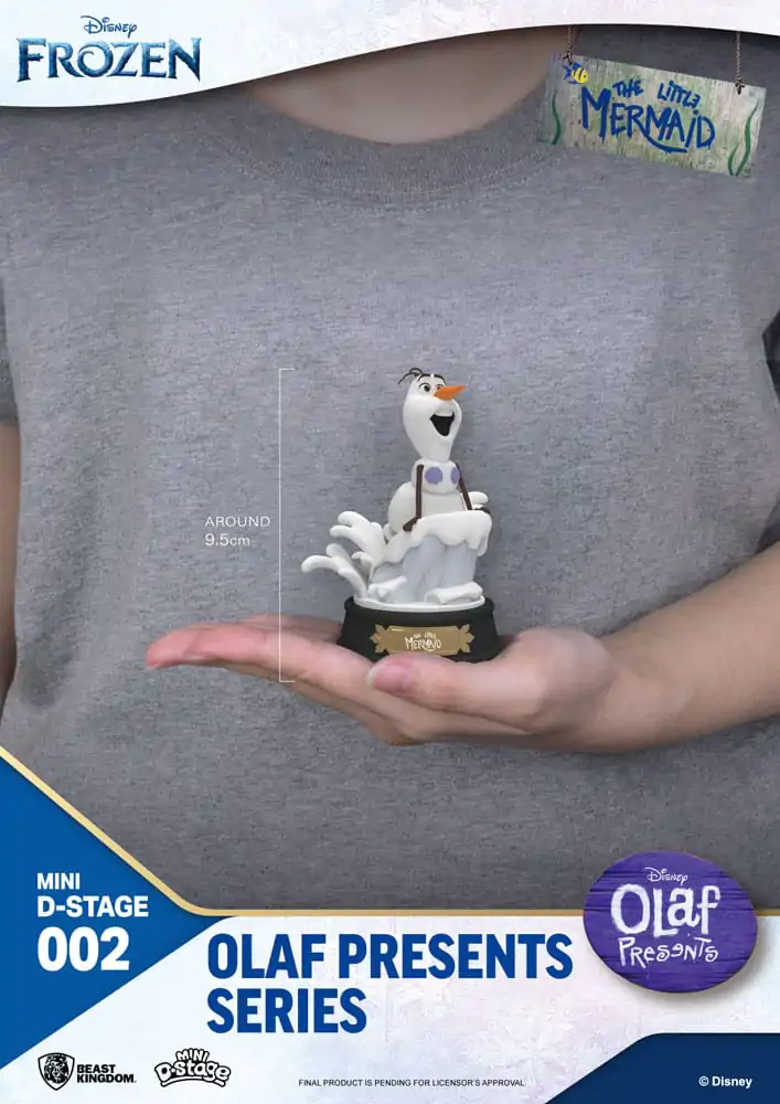 Zamrznjena Mini Diorama Stage PVC figura Olaf Presents Olaf Simba 12 cm fotografija izdelka