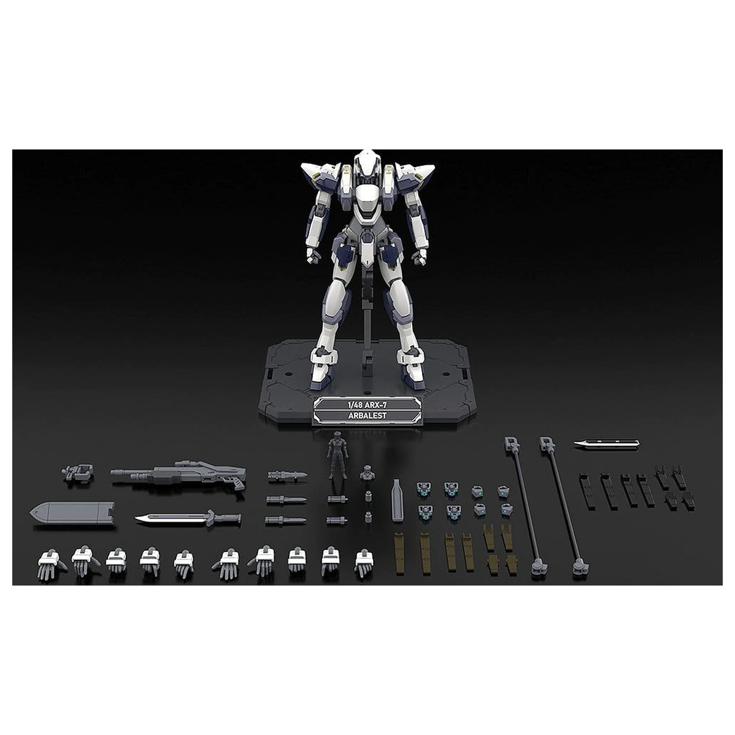 Full Metal Panic! Komplet plastičnega modela 1/48 Arbalest Posebni set 18 cm fotografija izdelka