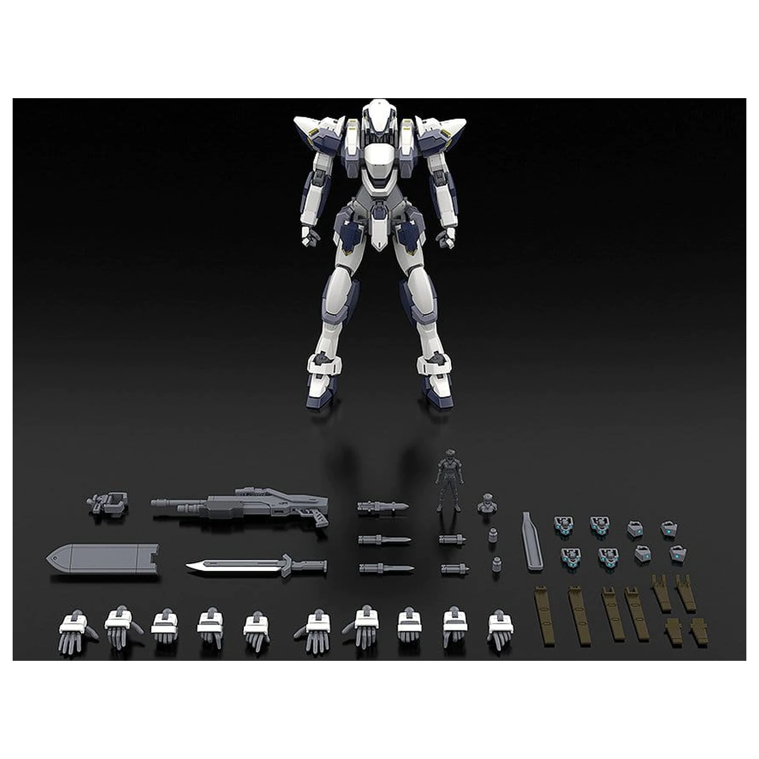 Full Metal Panic! Komplet plastičnega modela 1/48 Arbalest Posebni set 18 cm fotografija izdelka