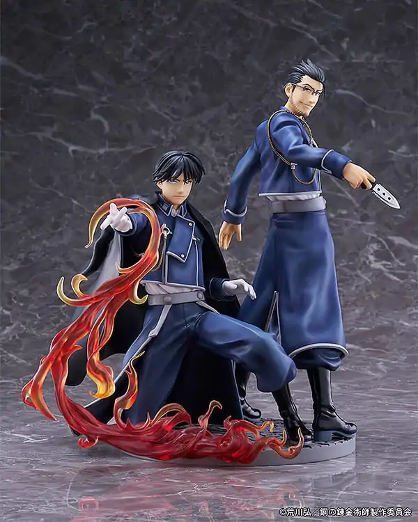 Fullmetal Alchemist: Brotherhood PVC Kip Roy Mustang & Maes Hughes Kizuna 27 cm fotografija izdelka