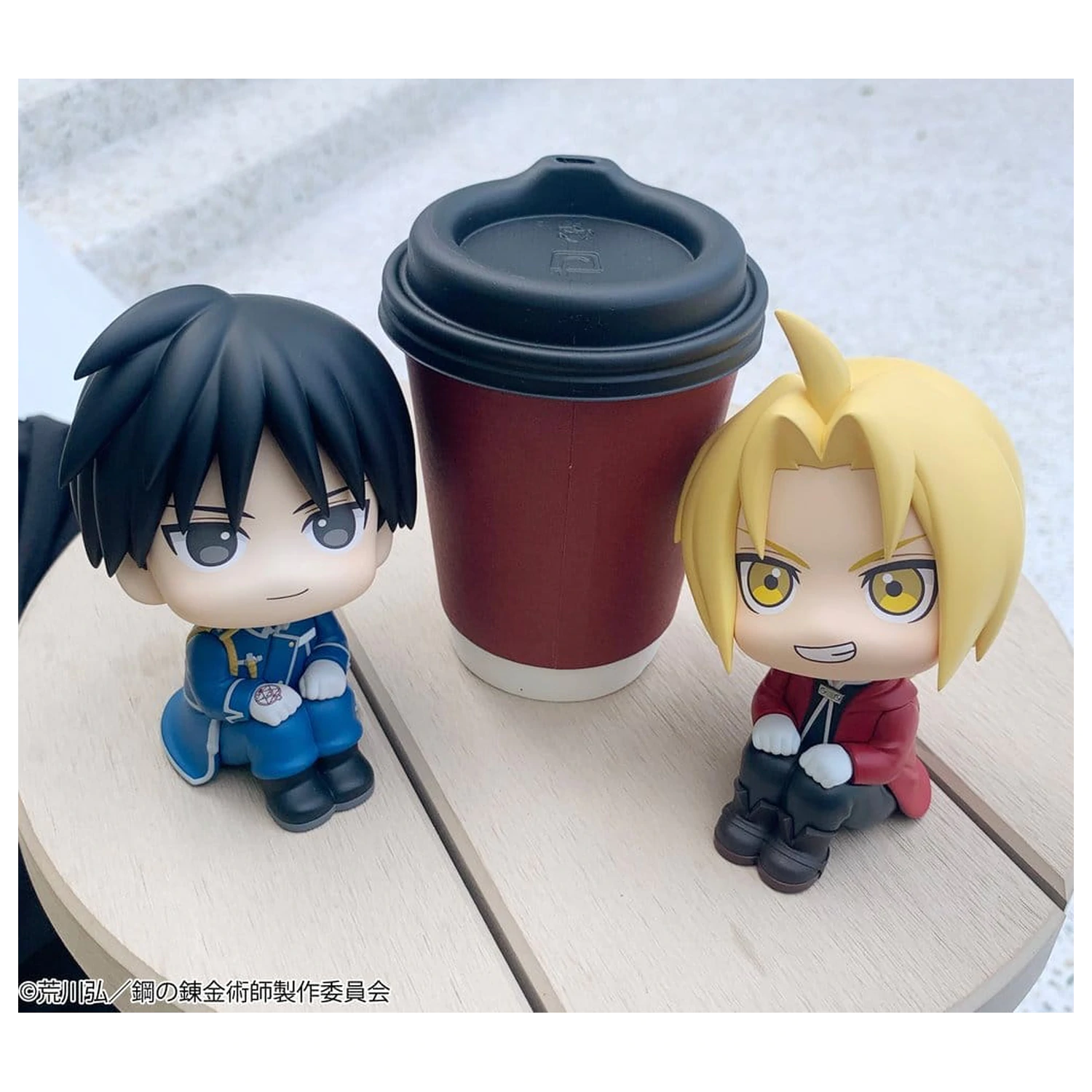 Fullmetal Alchemist Look Up PVC figurice paket 2 – Edward Elric in Roy Mustang 11 cm (z darilom) fotografija izdelka