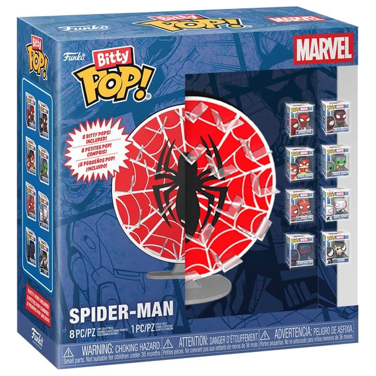 Funko Bitty Displays: BP&D Paket- Spider-Man(BF) fotografija izdelka