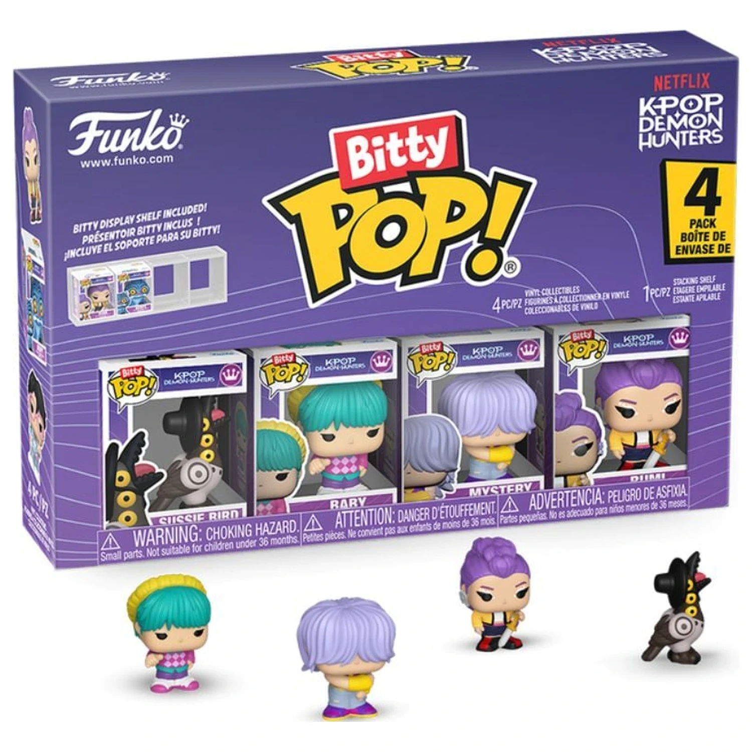 Funko Bitty POP komplet 4 figur KPop Demon Hunters fotografija izdelka