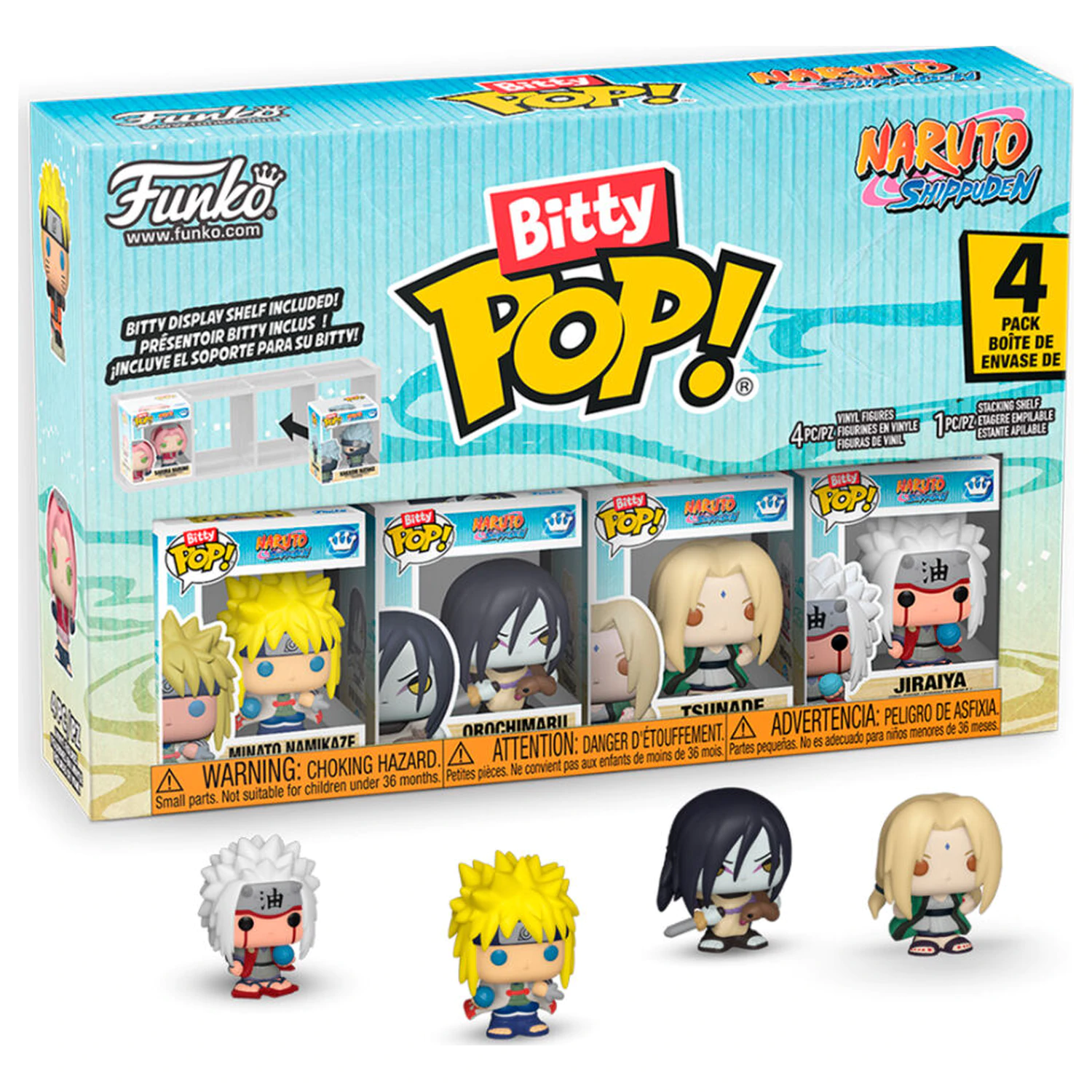 Funko Bitty POP! Naruto Shippuden Team 2 figurice fotografija izdelka