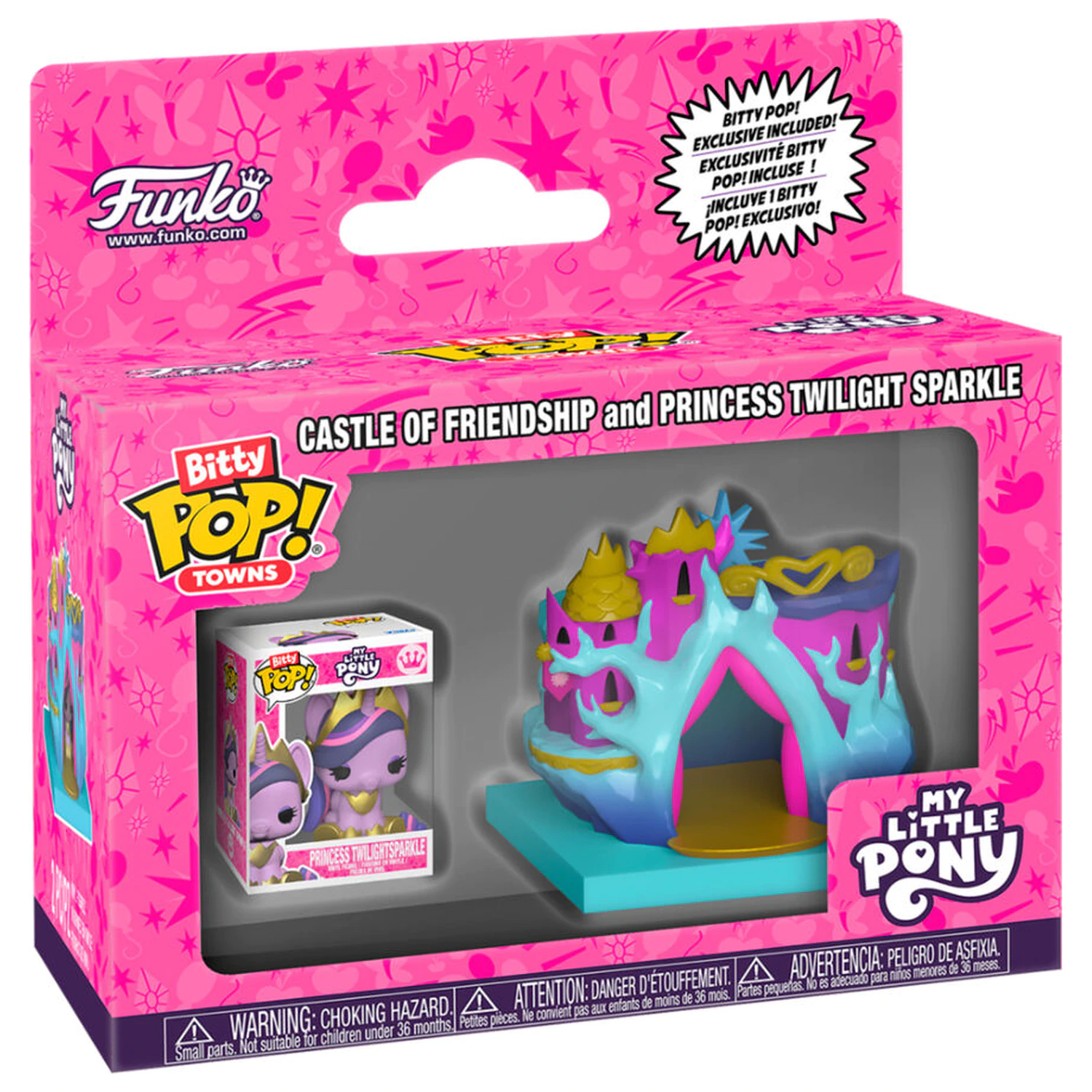 Funko Bitty POP! Town figura My Little Pony Castle of Friendship in Princess Twilight Sparkle fotografija izdelka