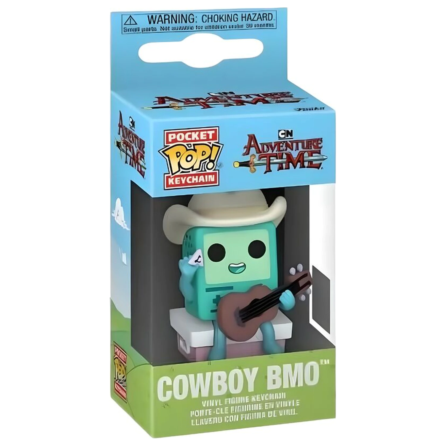 Funko Pocket POP obesek za ključe Adventure Time Cowboy BMO with guitar fotografija izdelka