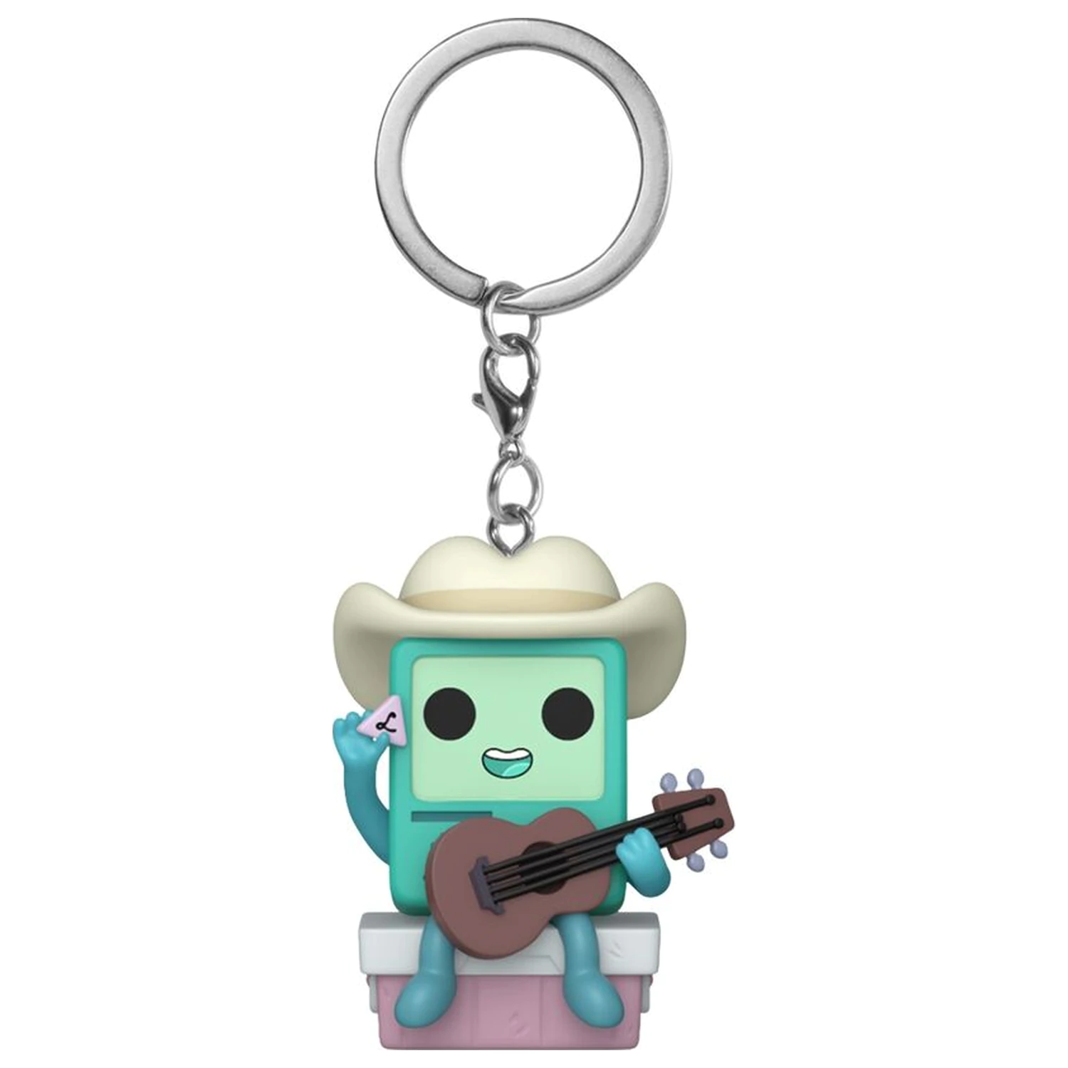 Funko Pocket POP obesek za ključe Adventure Time Cowboy BMO with guitar fotografija izdelka