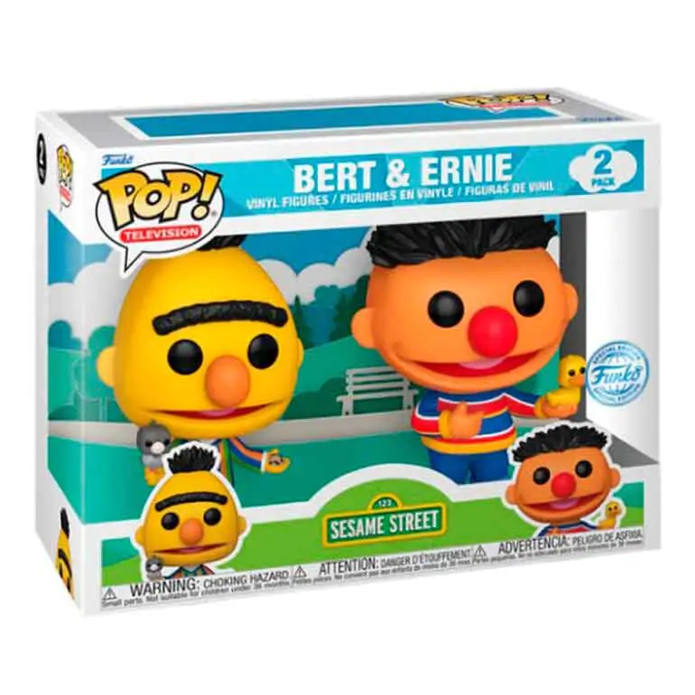 Funko POP Paket 2 figurice Sesame Street Bert & Bernie Exclusive fotografija izdelka