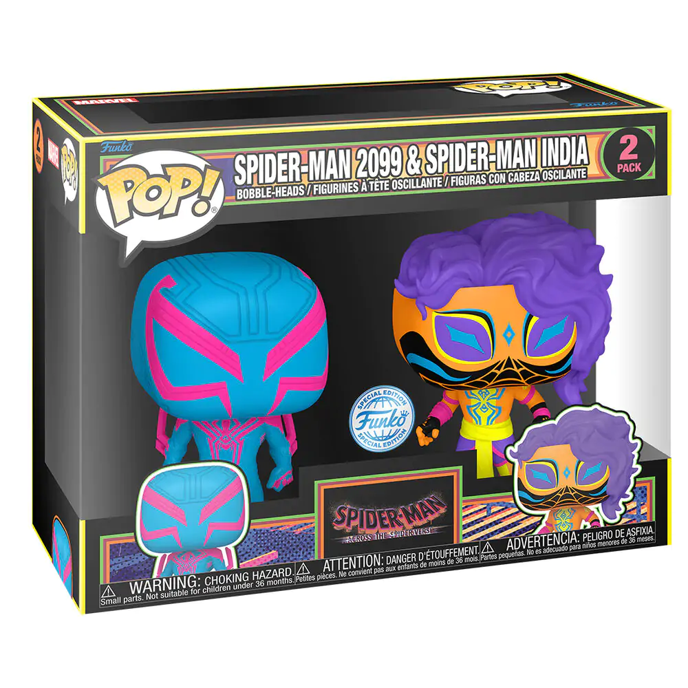 Funko POP paket 2 figurici Spider-Man - Spider-Man 2099 & Spider-Man India Exclusive fotografija izdelka