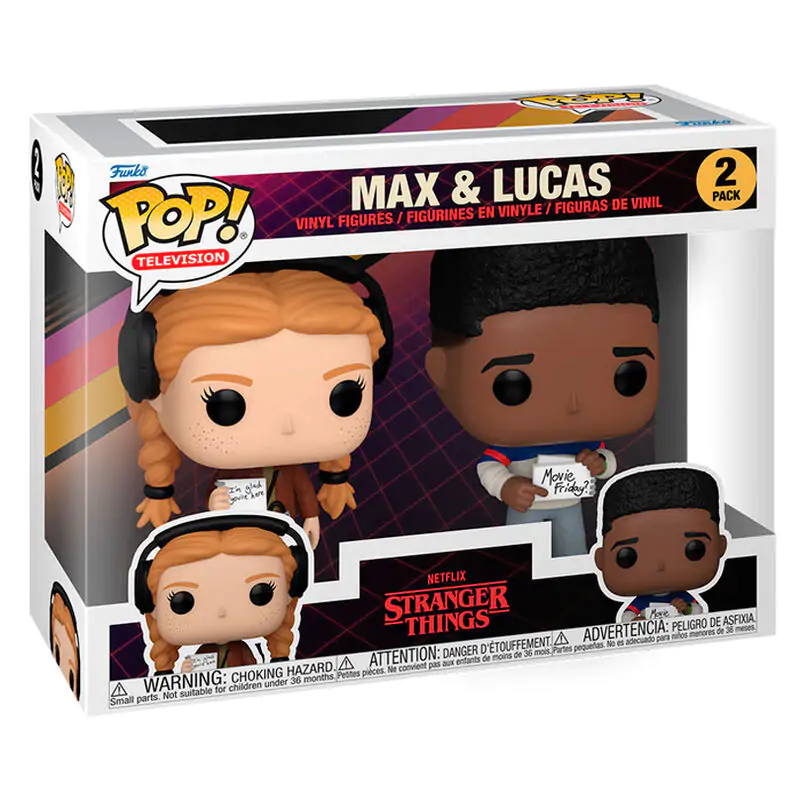 Funko POP paket 2 figurici Stranger Things Max & Lucas fotografija izdelka