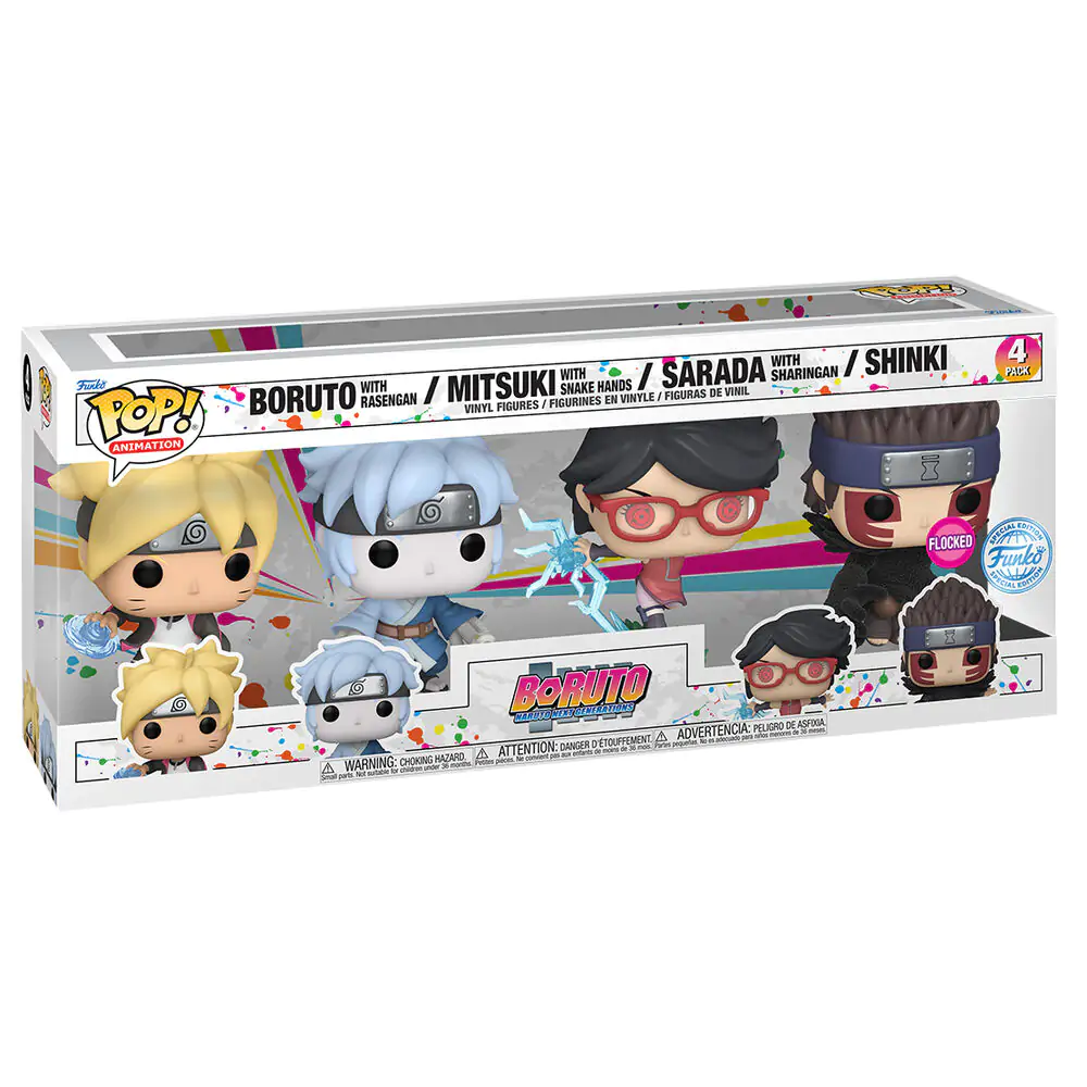 Funko POP paket 4 figure Boruto Exclusive fotografija izdelka