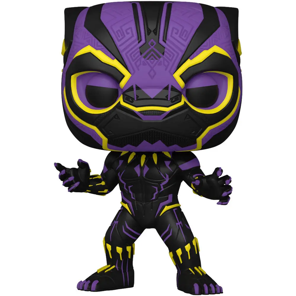 Funko POP & Tee Marvel Wakanda Forever Black Panther figura & majica v škatli Ekskluzivno fotografija izdelka