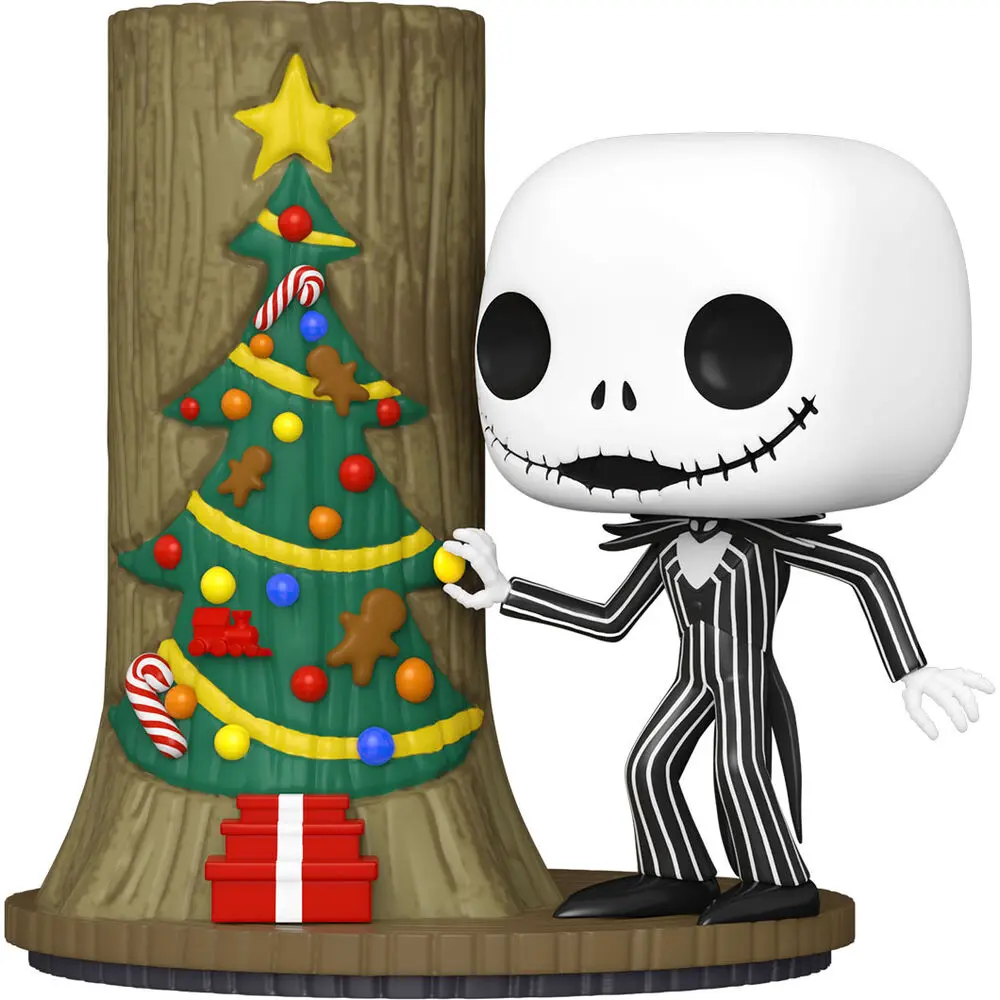 Nightmare before Christmas 30th POP! Deluxe Vinil Figura Jack w/C.Town Door 9 cm fotografija izdelka