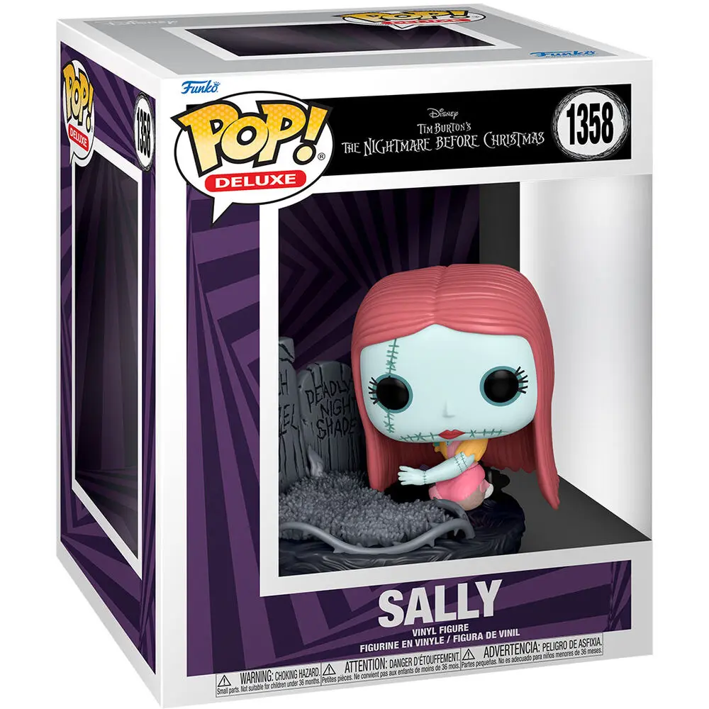 Nightmare before Christmas 30th POP! Disney Vinyl Figure Sally w/Gravestone 9 cm - Vinilna Figura fotografija izdelka