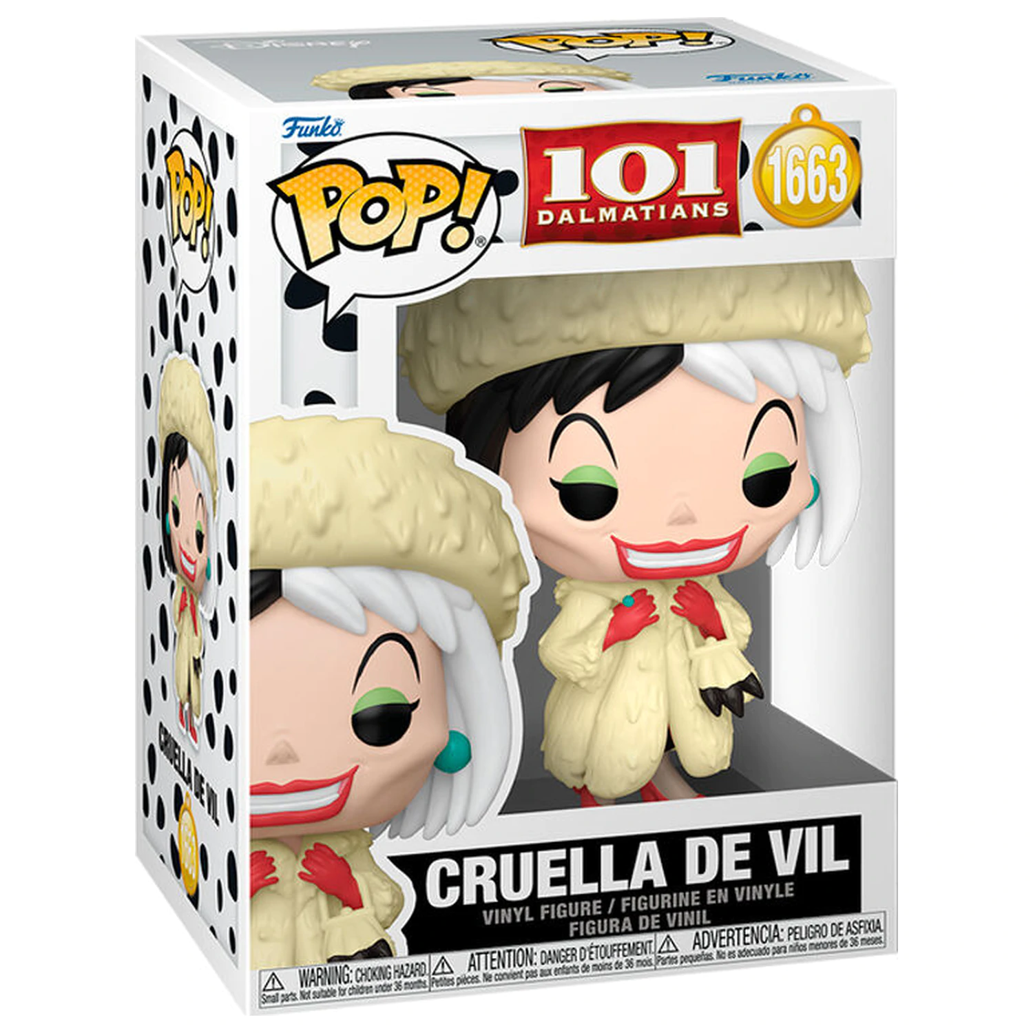 Funko POP figura 101 Dalmatas Cruella de Vil fotografija izdelka