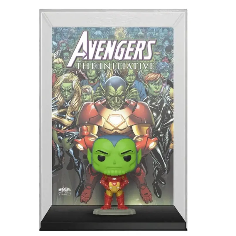 POP figurica Album Marvel Avengers Skrull as Iron Man Exclusive fotografija izdelka