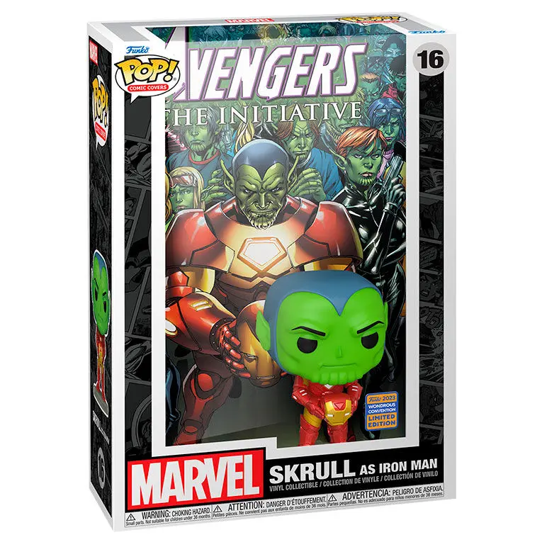 POP figurica Album Marvel Avengers Skrull as Iron Man Exclusive fotografija izdelka