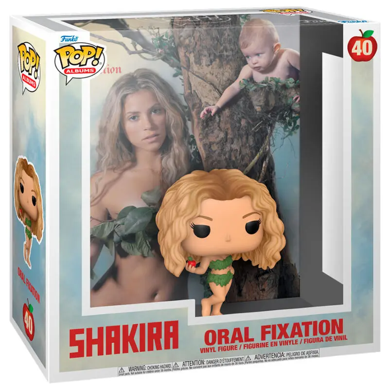 Shakira POP! Albums Vinyl Figura Oral Fixation 9 cm fotografija izdelka