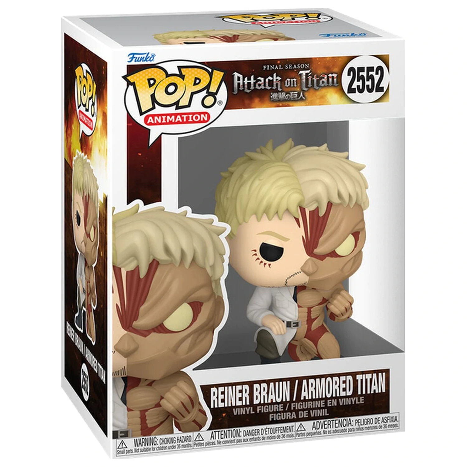 Funko POP figura Attack on Titan Reiner Braun / Armored Titan fotografija izdelka