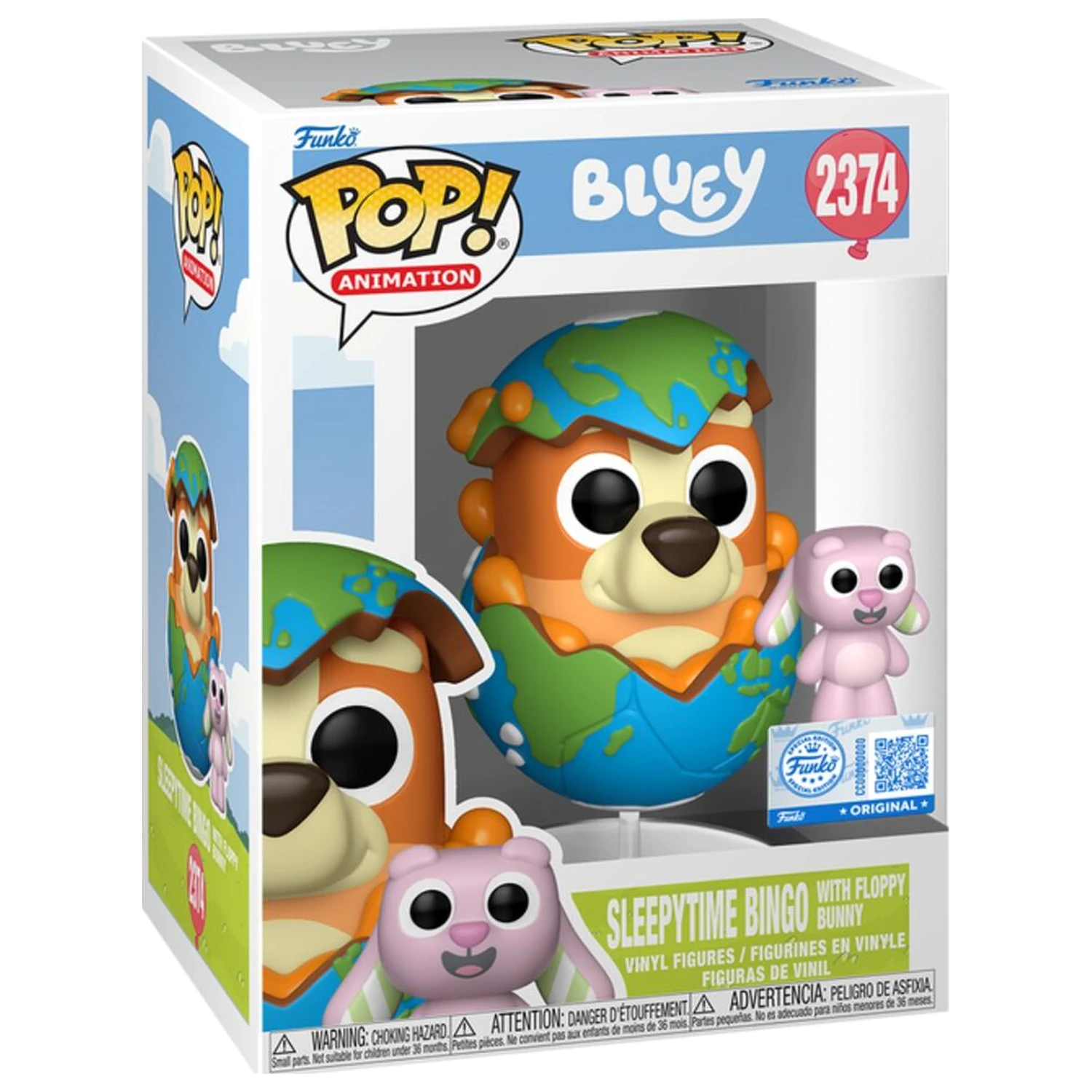 Funko POP figurica Bluey Bingo with Floppy fotografija izdelka