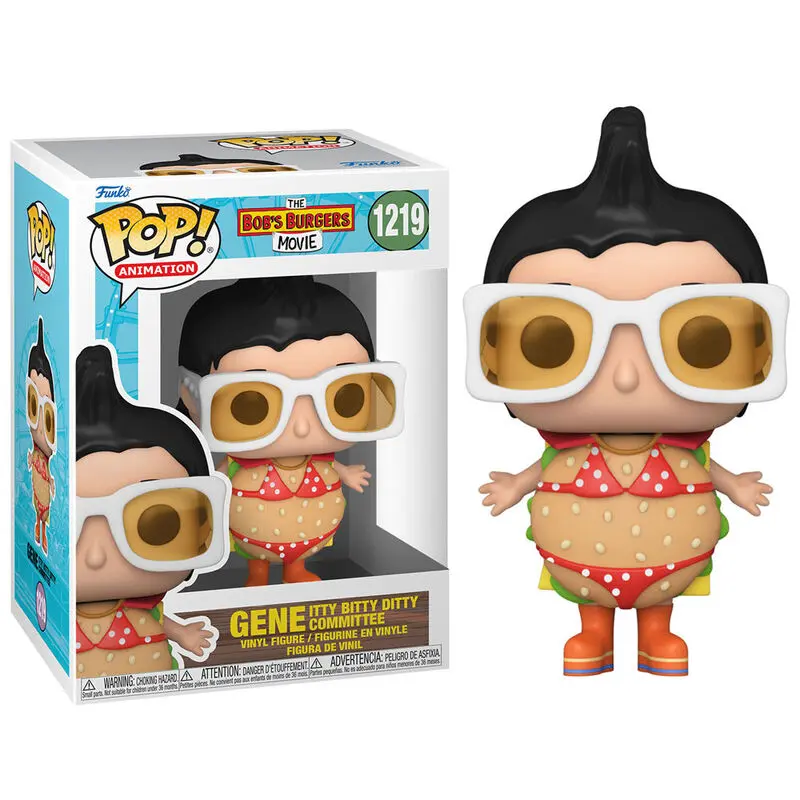 The Bob's Burgers Movie POP! Pride Vinyl Figurica Gene Itty Bitty Ditty Committee 9 cm fotografija izdelka