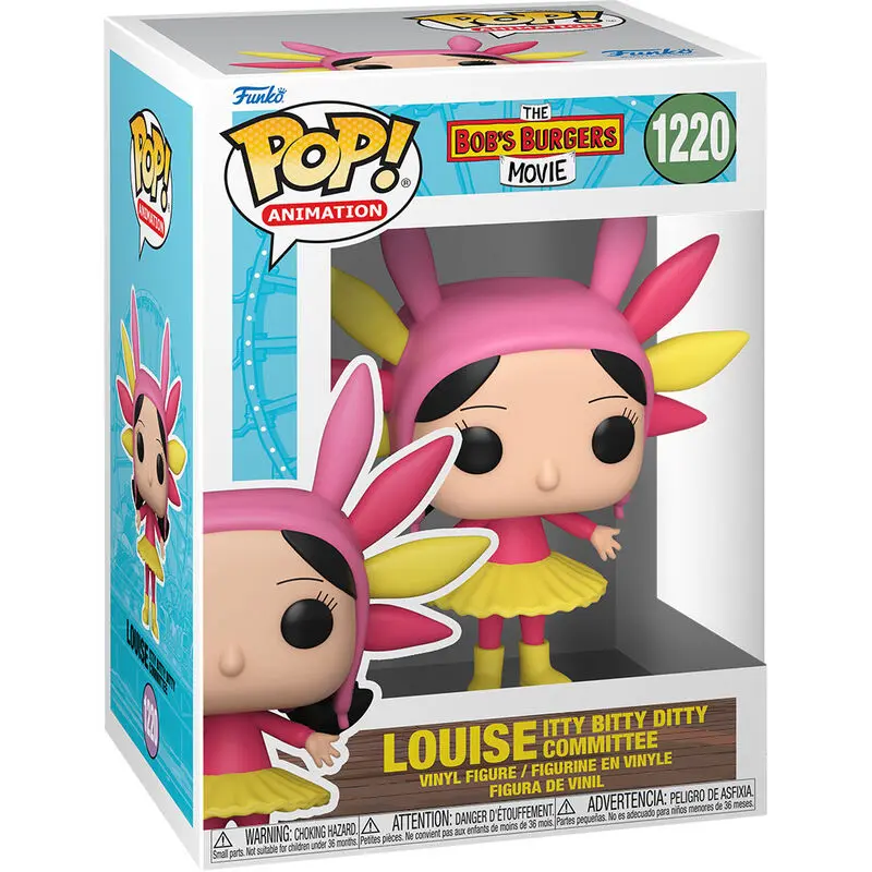 The Bob's Burgers Movie POP! Pride Vinil Figurica Louise Itty Bitty Ditty Committee 9 cm fotografija izdelka