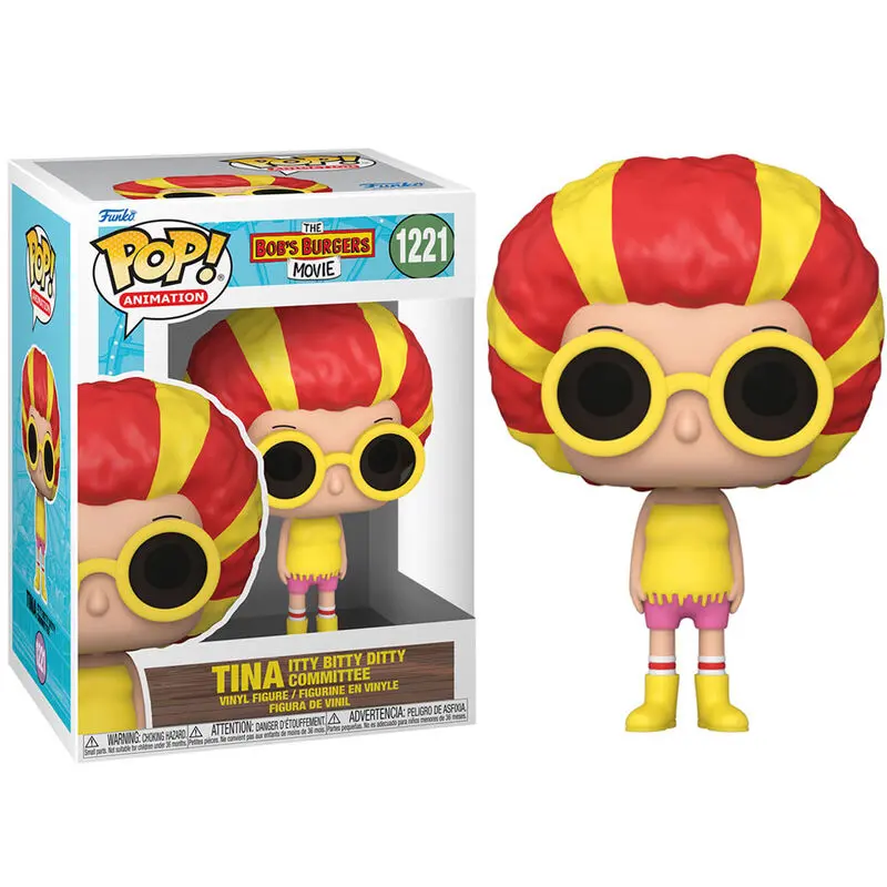 The Bob's Burgers Movie POP! Pride vinilna figura Tina Itty Bitty Ditty Committee 9 cm fotografija izdelka
