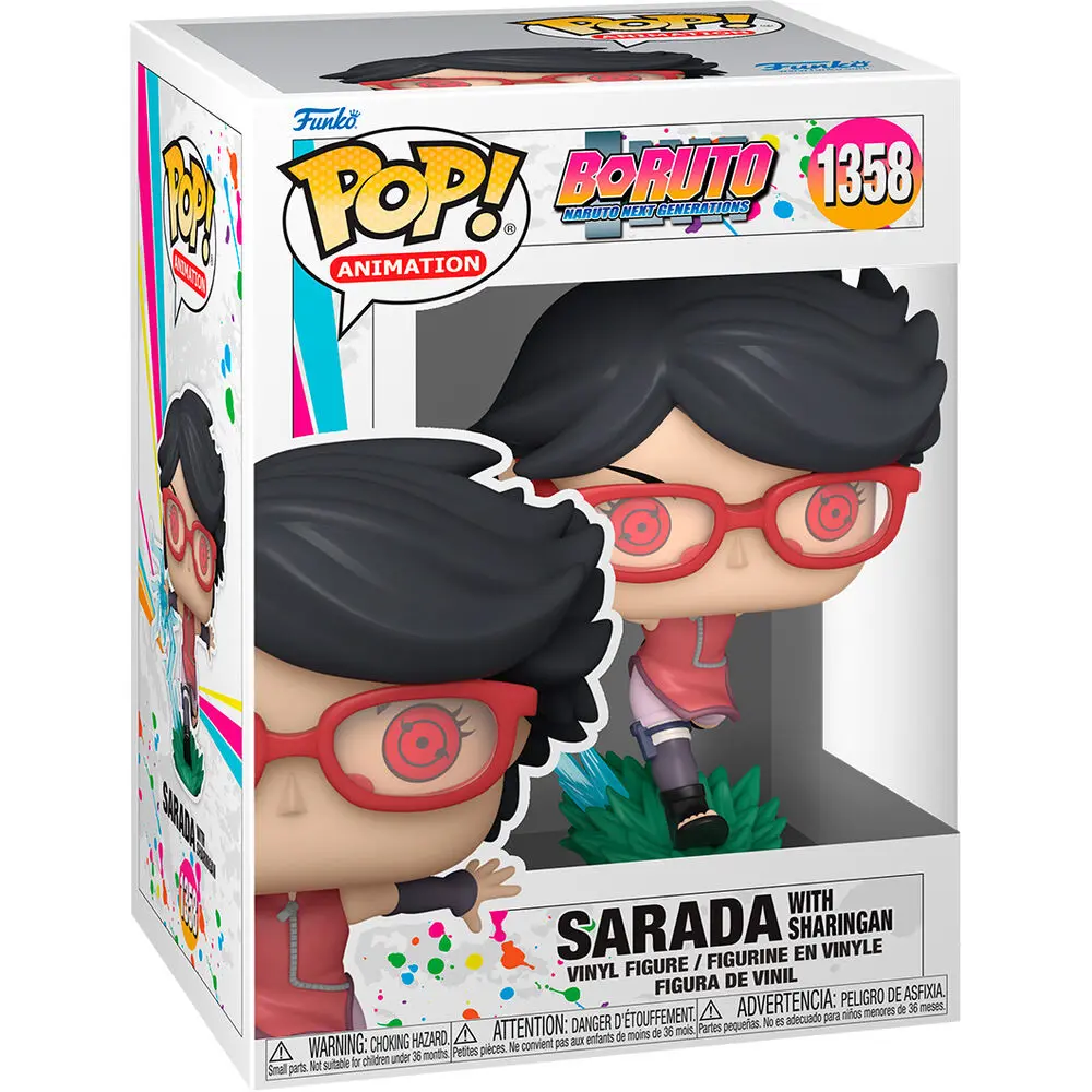 Boruto - Naruto Next Generations POP! Television Vinil Figura Sarada w/Sharingan 9 cm fotografija izdelka