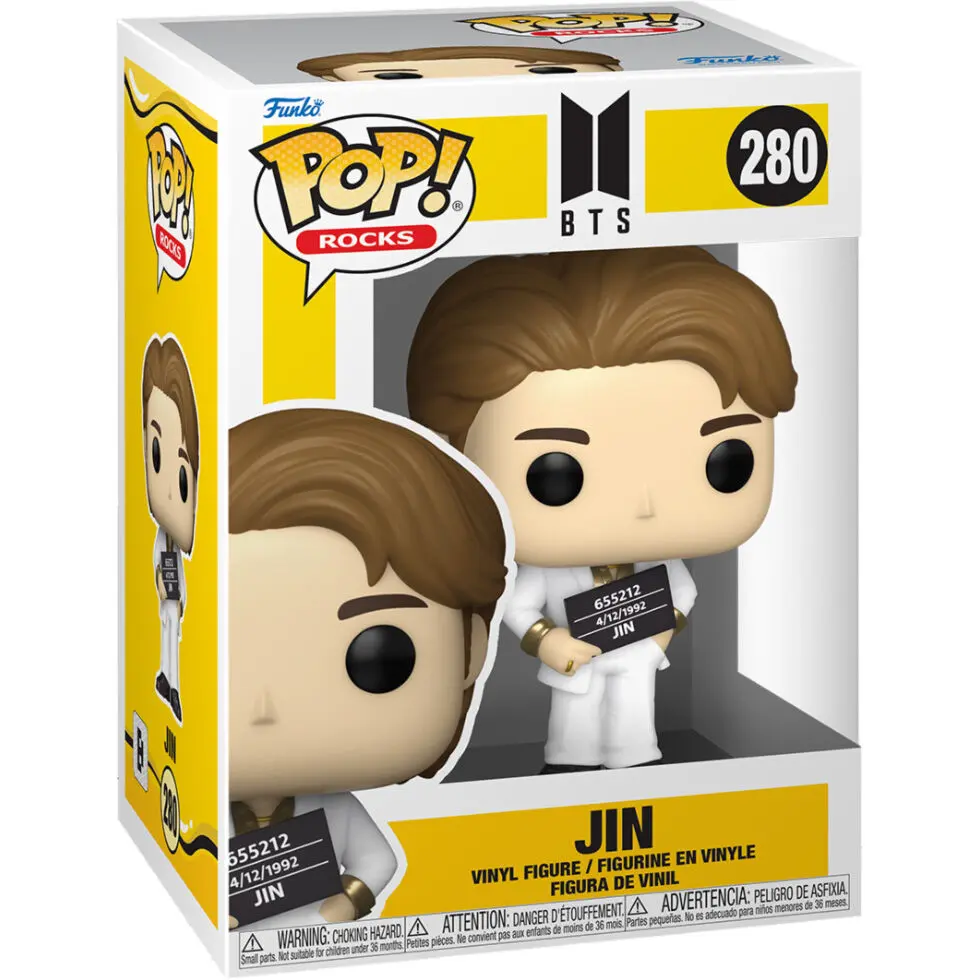 BTS POP! Rocks Vinilna Figura Butter Jin 9 cm fotografija izdelka