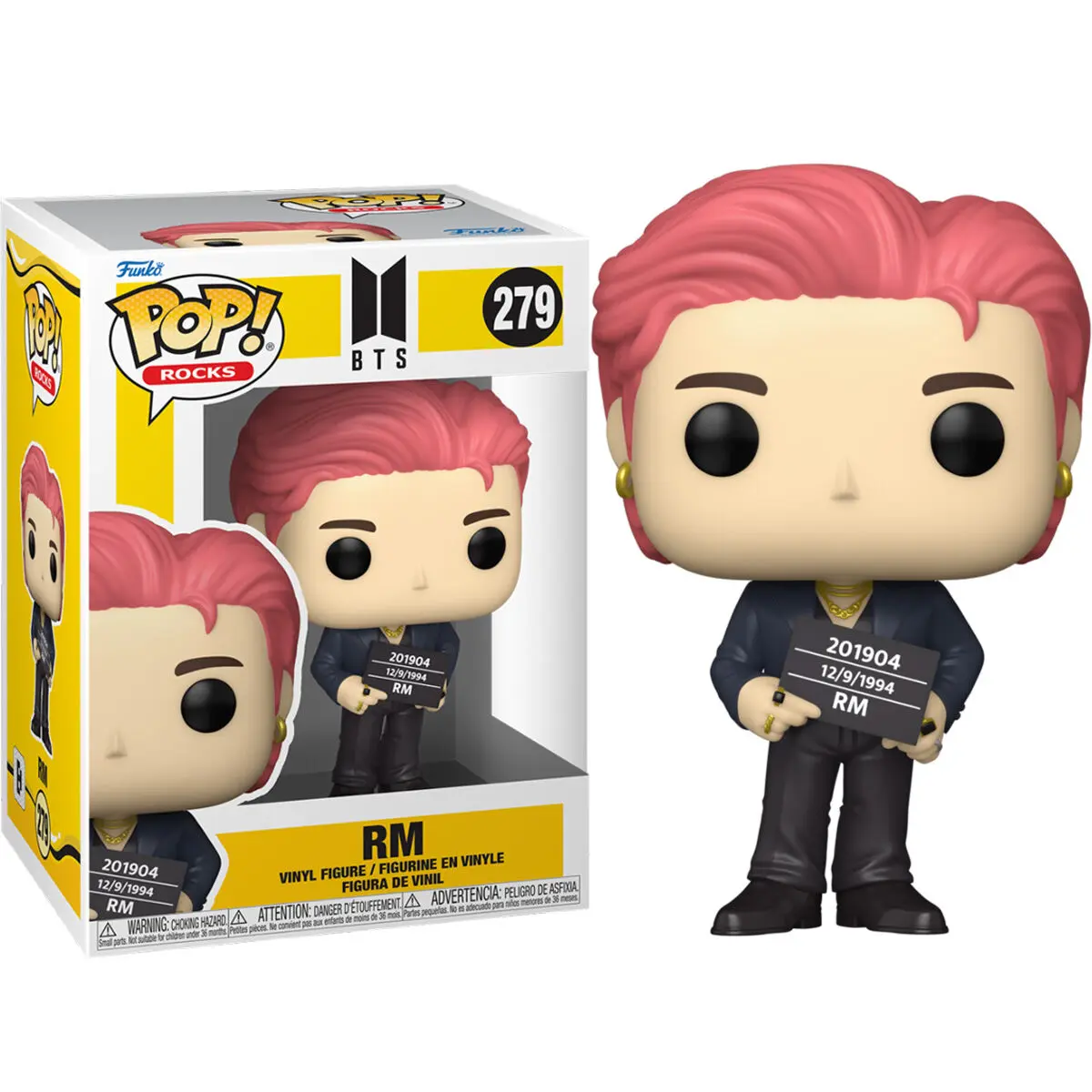 BTS POP! Rocks Vinilna Figura Butter RM 9 cm fotografija izdelka