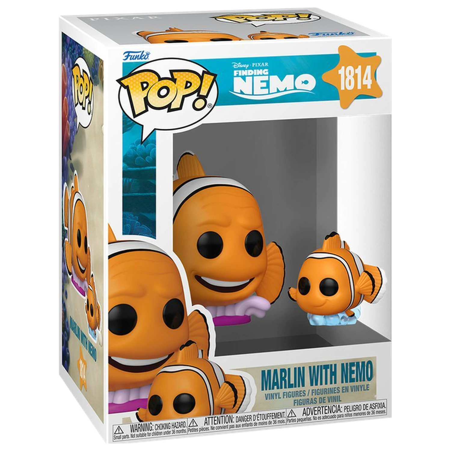 Funko POP figura in prijatelj Disney Pixar Iskanje Marlona z Nemom fotografija izdelka