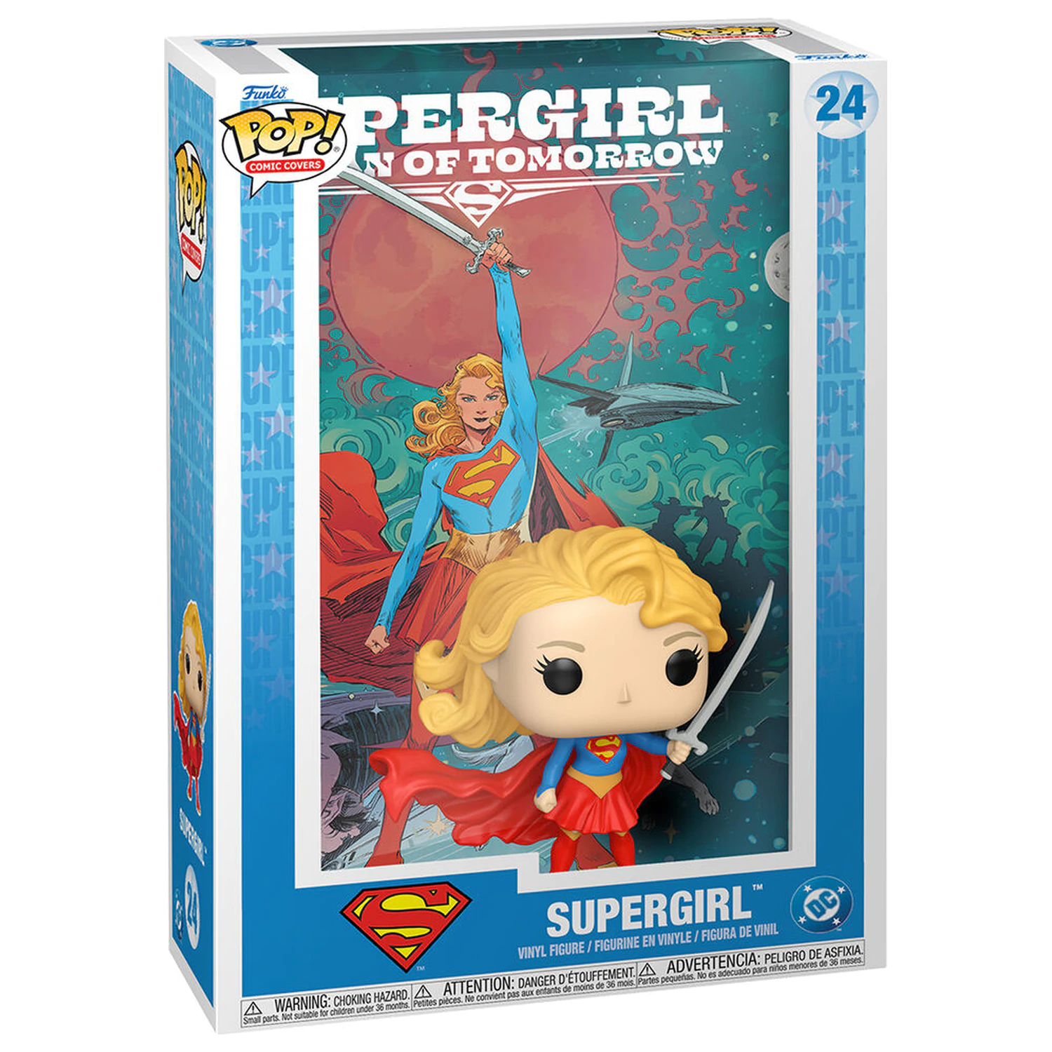 Funko POP figura Stripovska naslovnica DC Comics Supergirl fotografija izdelka