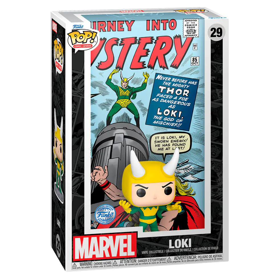 Funko POP figurica Comic Cover Marvel Loki Exclusive fotografija izdelka