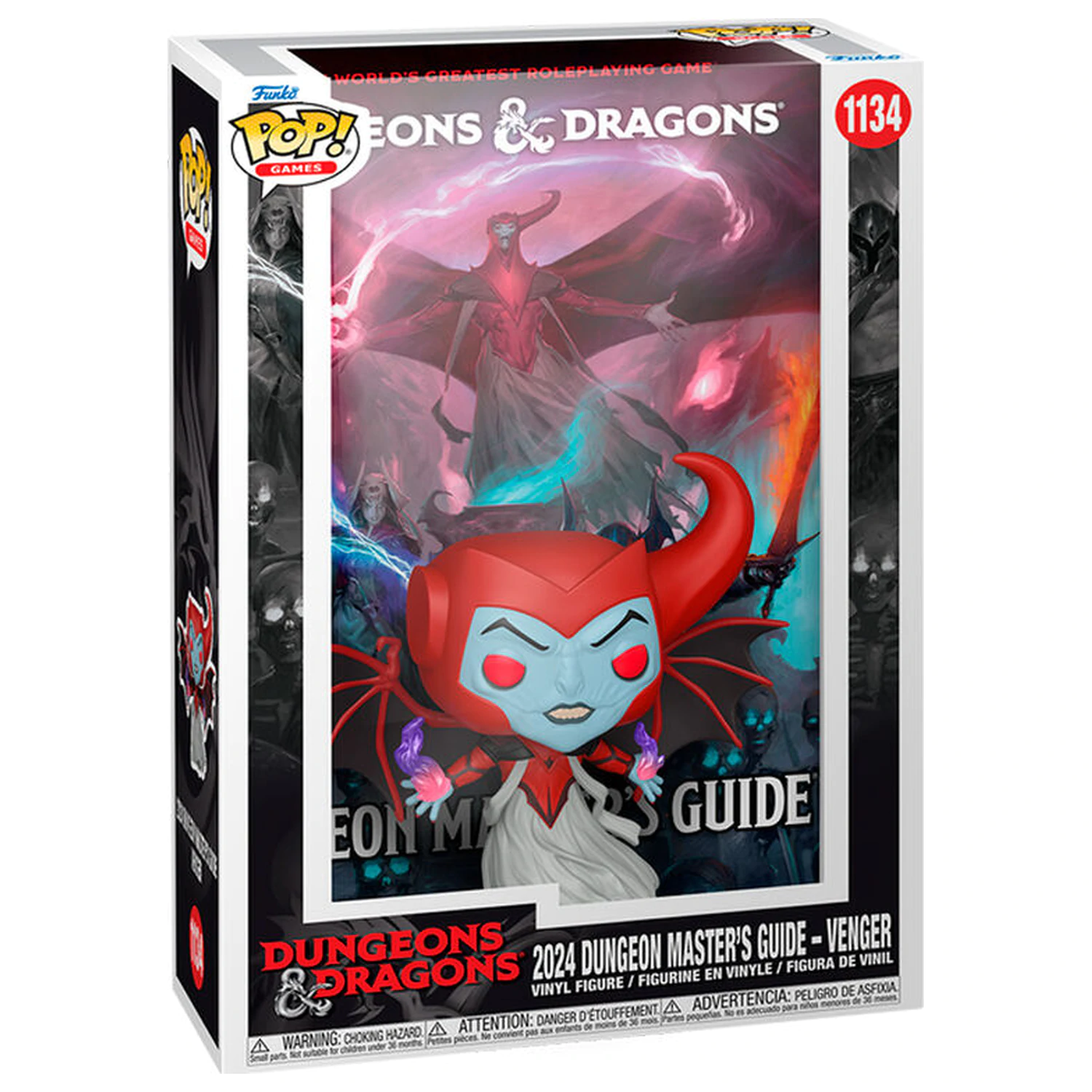 Funko POP figura ovitek Dungeons & Dragons 2024 Dungeon Master's Guide Venger fotografija izdelka