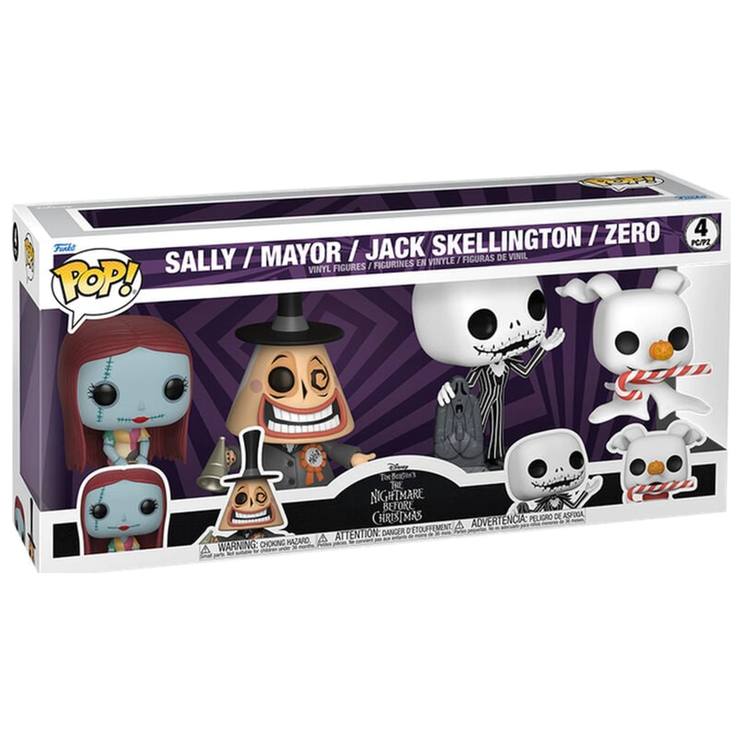 Funko POP paket 4 figur Disney The Nightmare Before Christmas fotografija izdelka
