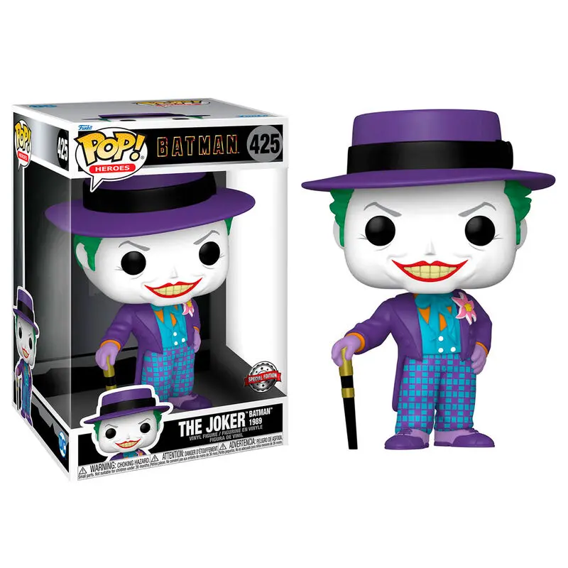 Batman 1989 Super Velika Jumbo POP! Vinil Figurica The Joker with Hat 25 cm fotografija izdelka