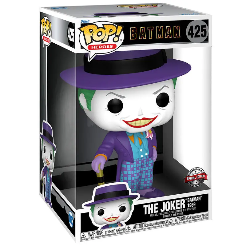 Batman 1989 Super Velika Jumbo POP! Vinil Figurica The Joker with Hat 25 cm fotografija izdelka
