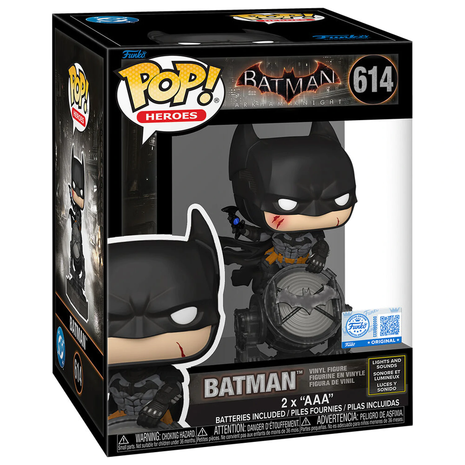 Funko POP figura Premium DC Comics Batman Arkham Knight Batman [POŠKODOVANA EMBALAŽA] fotografija izdelka