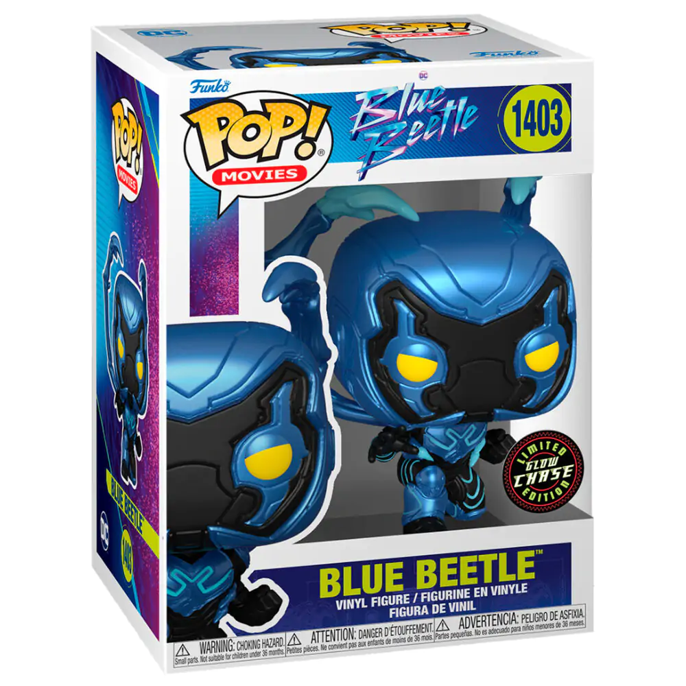 POP figurica DC Comics Blue Beetle - Blue Beetle Chase [POŠKODOVANA EMBALAŽA] fotografija izdelka