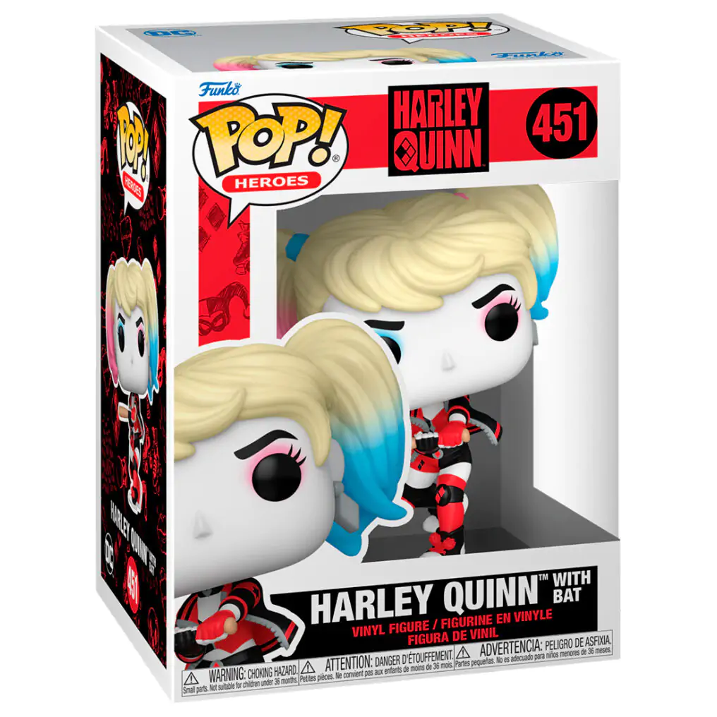 POP figurica DC Comics Harley Quinn z netopirjem fotografija izdelka